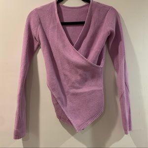Lululemon wrap sweater